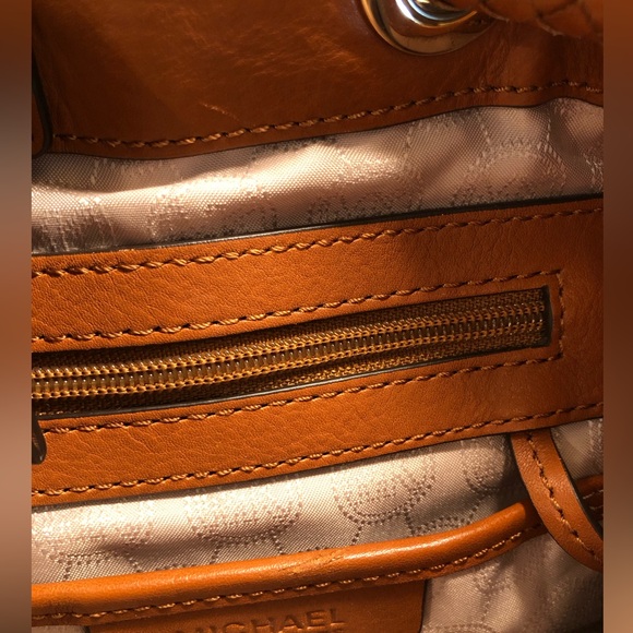 MICHAEL KORS Camden Signature Canvas & Leather Gathered Slouch Handbag - Picture 16 of 16